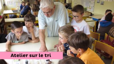 Reportage atelier tri école