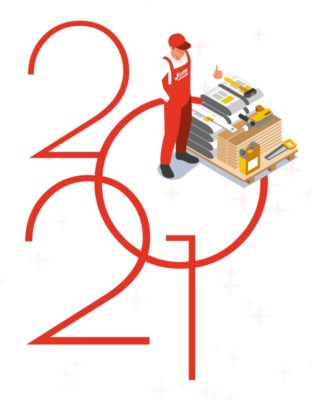 Carte de voeux 2021 CAPEB 90